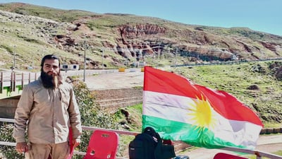 Erbil man walks to Halabja to commemorate chemical attack anniversary