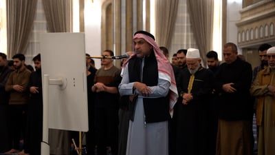 تراويح جامع الرمادي الكبير تكبر كل يوم مع تقدم أيام رمضان