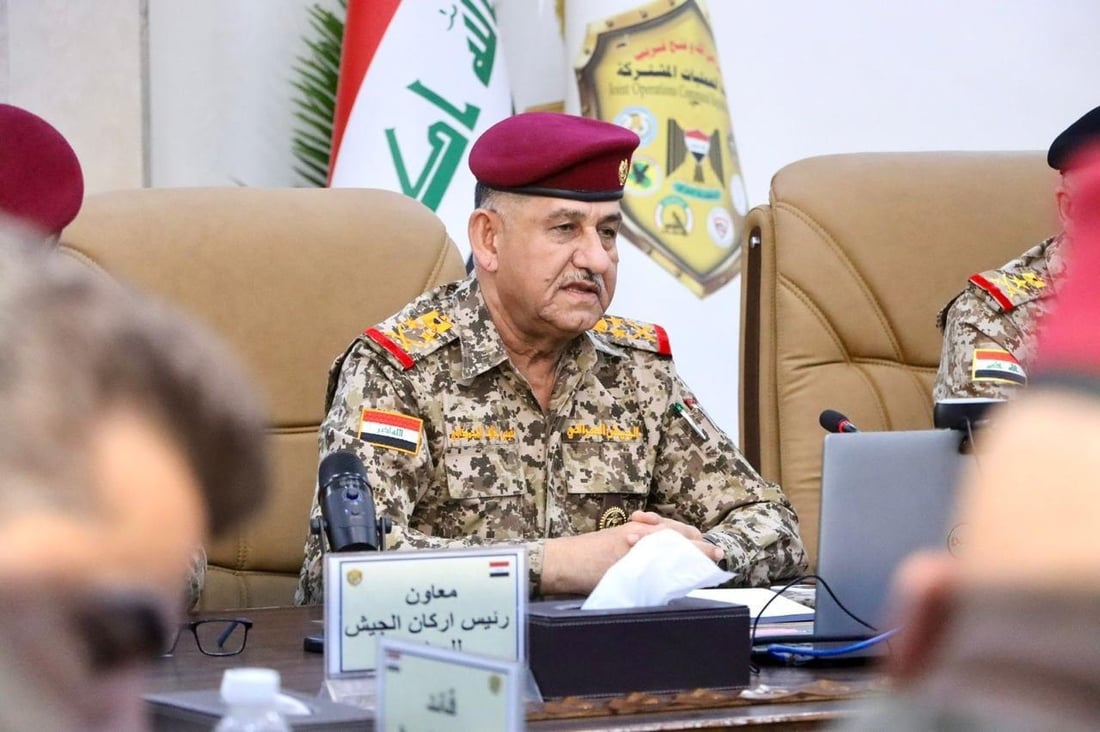الجيش والحشد والمخابرات في اجتماع موسع لمراجعة الخطط والتعامل مع المعلومات