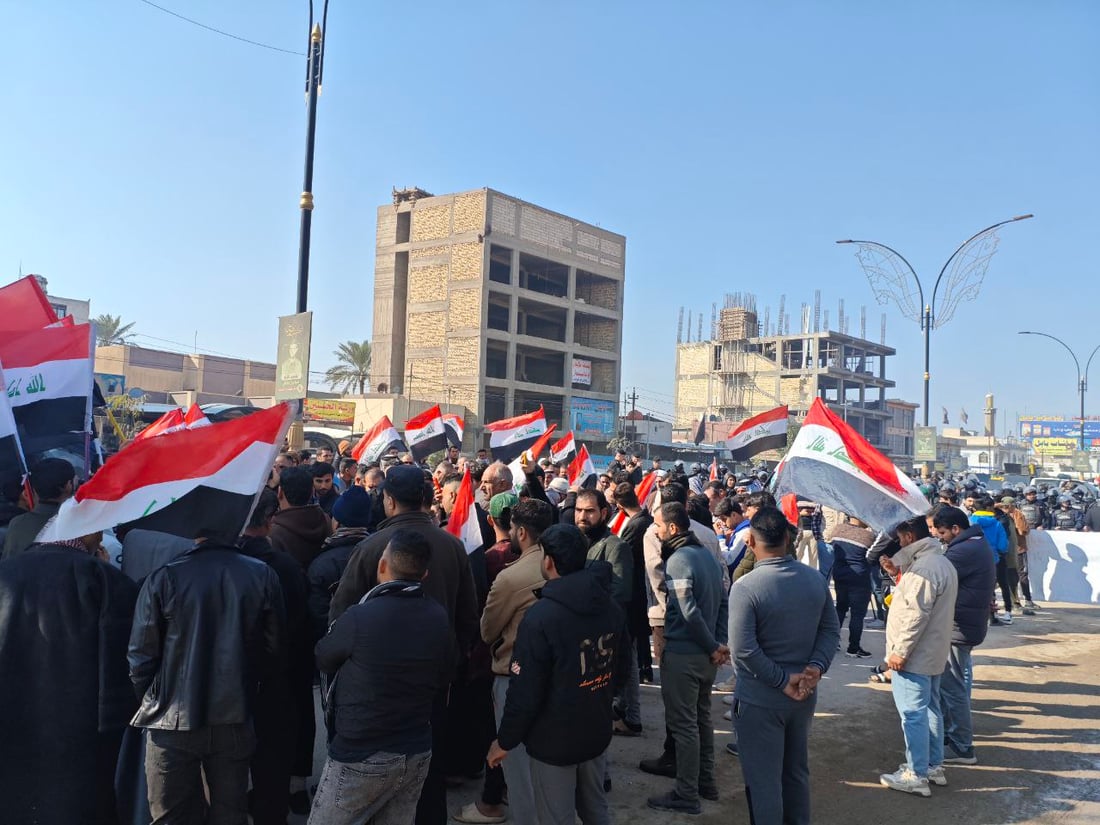 تظاهرة ضد “المحاصصة”.. عضو مجلس بابل محمد المنصوري: لا فائدة منه (صور)