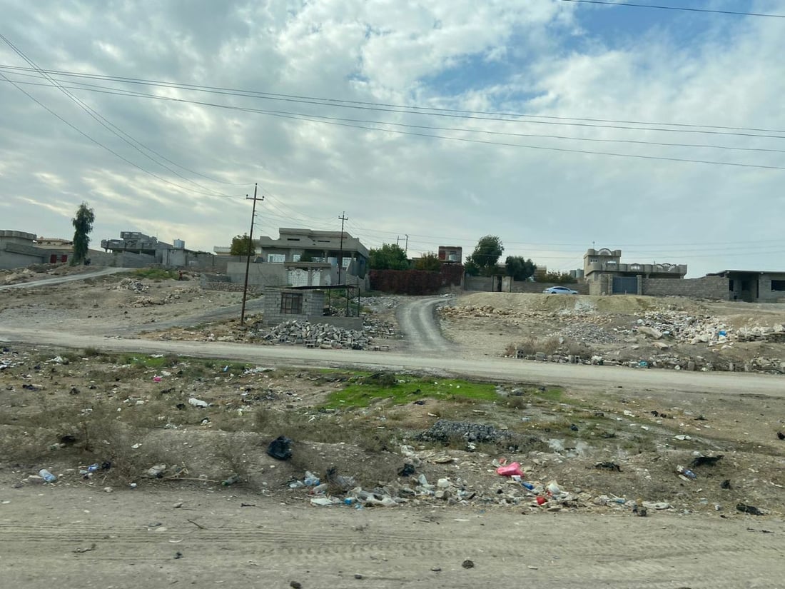 “رجم حديد” أكبر الأحياء غرب الموصل.. خالية من الخدمات والمدارس