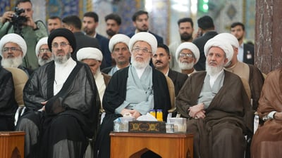 صور: ممثل المرجع السيستاني يفتتح مهرجان فتوى الدفاع الكفائي