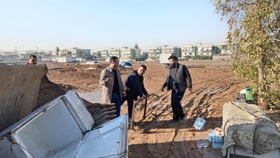 شارەوانیی هەولێر سەلاجە و كەپری سەر شۆستەكانی راماڵی