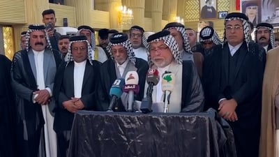 بني خيكان تعتذر للعامري عن حادثة الجمعة وتشيد بحكمته في ضبط النفس