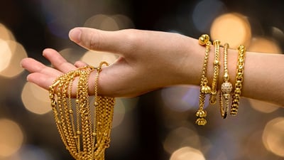 نرخى زێڕ بەشێوەیەکى بەرچاو دابەزى