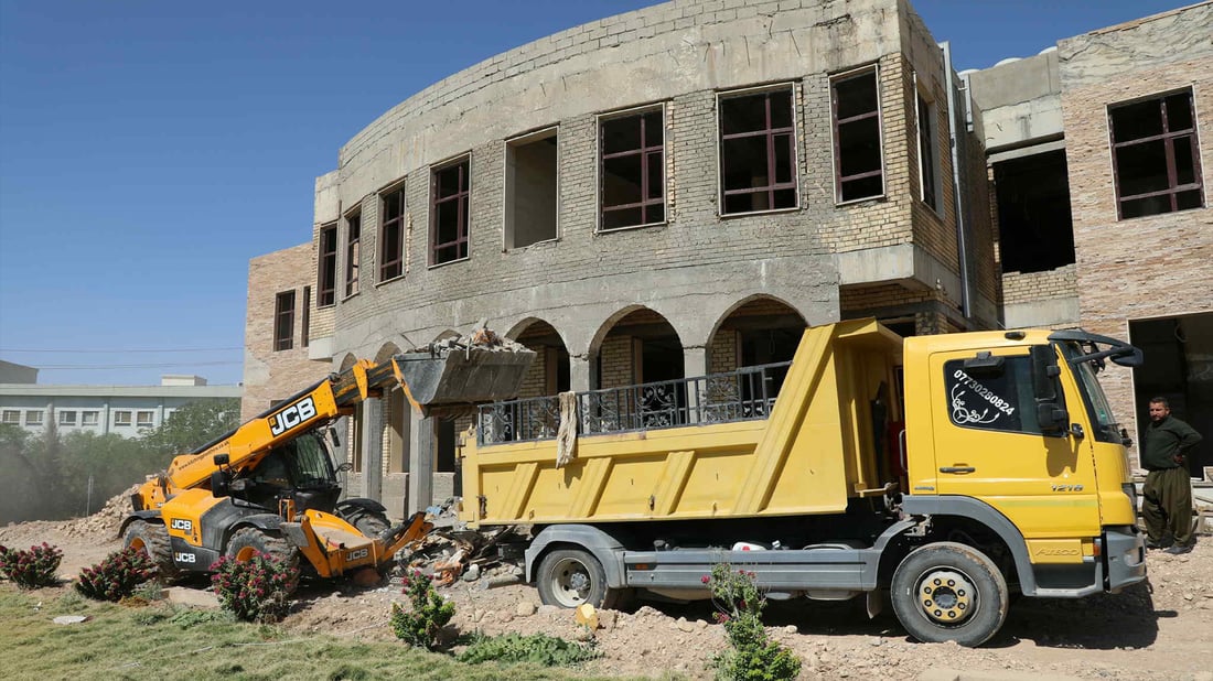 کارەکانی کتێبخانەی ناوەندی زانکۆی گەرمیان دەستی پێکردەوە