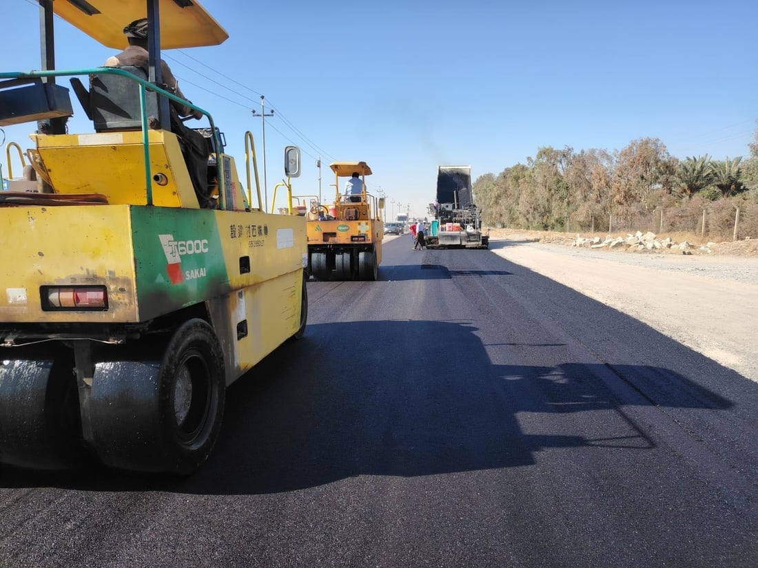 کارکردن لە رێگاکانی گردە گۆزینە و شێخ لەنگەر و کۆس بەردەوامە 