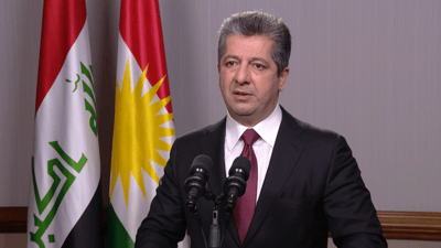 رئيس حكومة إقليم كردستان يتوجه إلى بغداد على رأس وفد رفيع