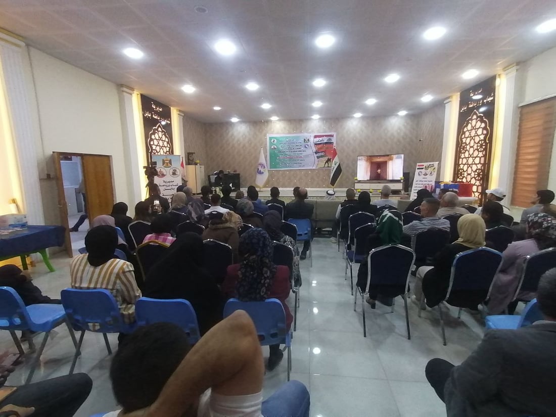 تكريماً لتشرين وغزة.. مسرح كربلائي صامت وأفلام وقصائد خلال مهرجان في الحلة (صور)