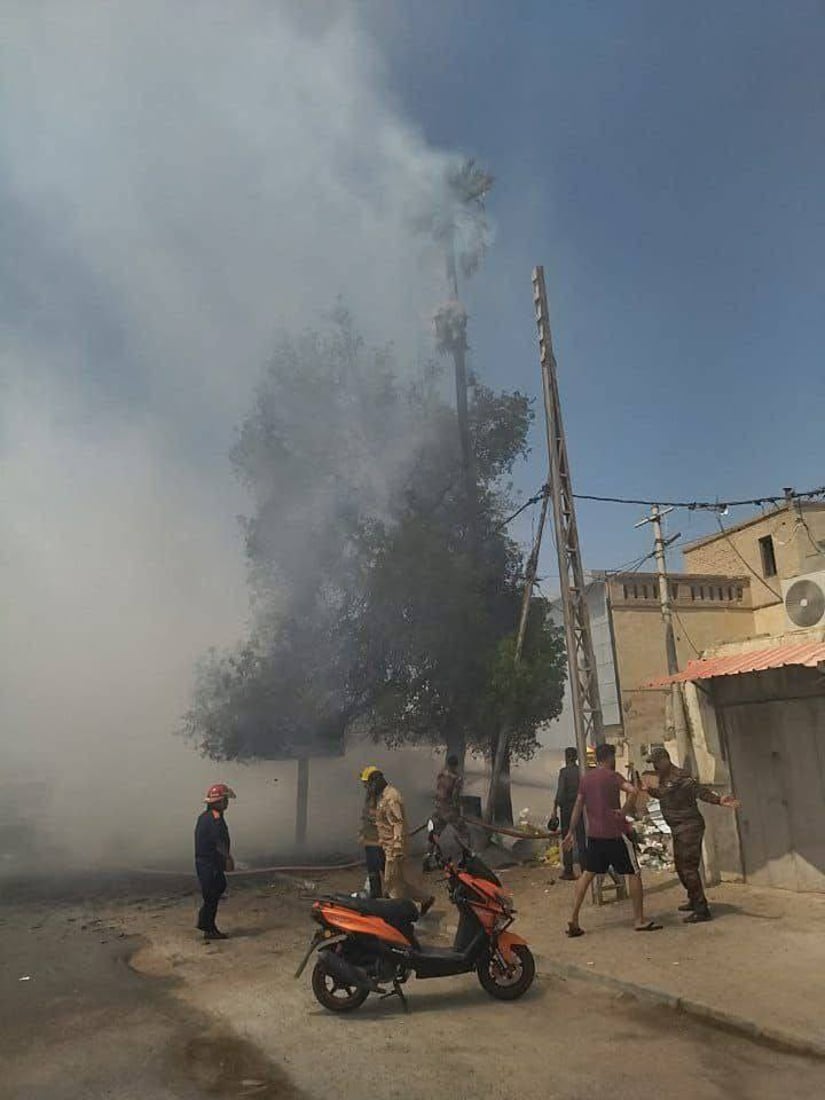 Basra fire near Journalists Syndicate building due to ‘accumulated waste’
