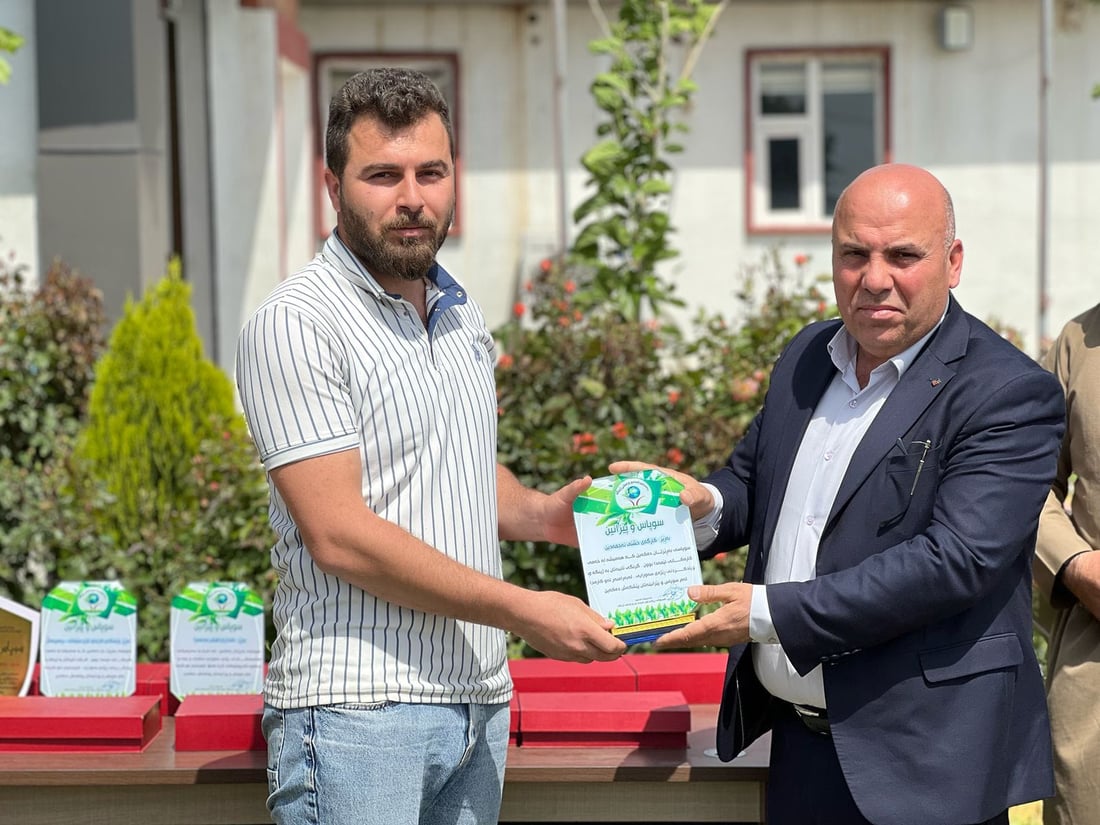 له‌ چه‌مچه‌ماڵ ئه‌و ناوه‌نده‌ ته‌ندروستیانه‌ خه‌ڵاتكران كه‌ زۆرترین رێژه‌ى سه‌وزاییان هه‌یه‌