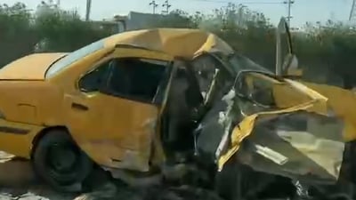 مصرع سائق وإصابة طالبات متوجهات للامتحان بحادث سير في البصرة