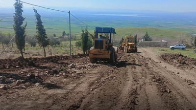 رێگای گوندەکانی نارنجڵە و گوڵپ لە ناحییەی بیارە چاککرا