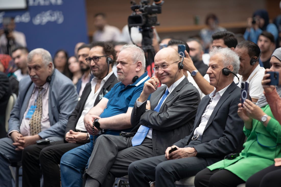 برهم صالح كرّم المدفعي.. مهرجان “ألحان الأمم” أبهر الجمهور بتراث الشرق (فيديو)