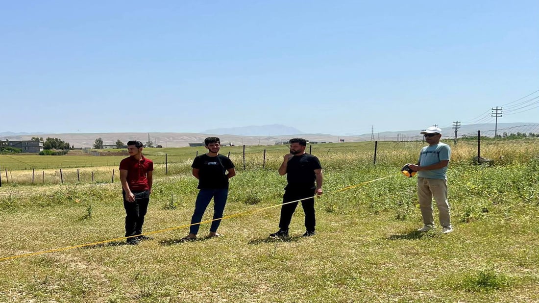 ژمارەیەک گەنج تیمی وەزارەتێک دەبەنە گوندی گۆپتەپە