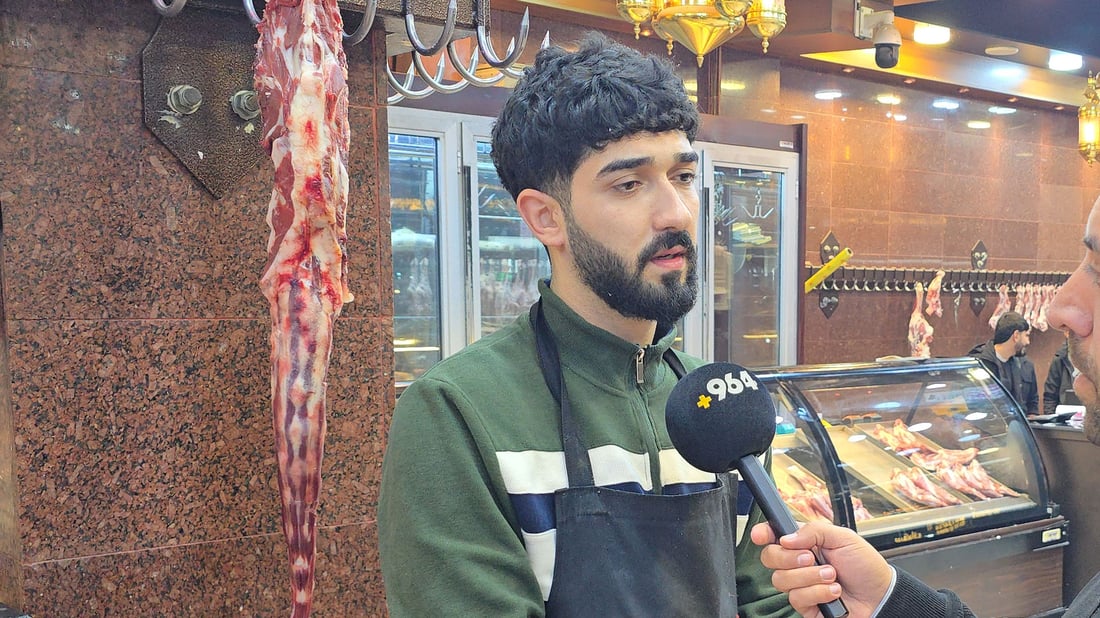 لە سلێمانی ئاژەڵ لە مەیدان گران بووە بەڵام لە گۆشتفرۆکان نرخ وەکو خۆیەتی