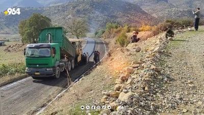 دانیشتوانی گوندی دێرێ کێشەی رێگاکەیان نامێنێت