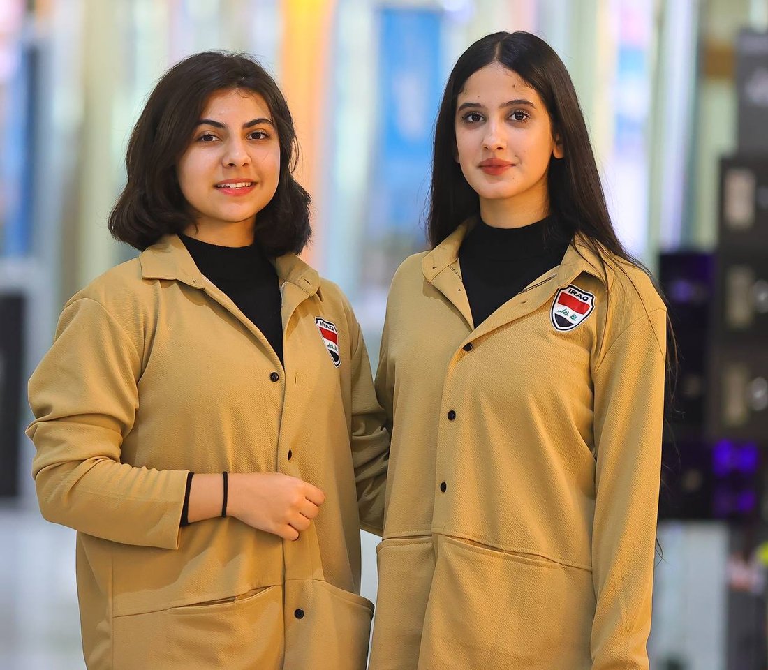 صور: فتيات العراق يصلن عمّان استعداداً لمواجهة سوريا والأردن ولبنان