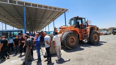 زیاتر لە 200 دوکانى بازاڕى گەراج لەیلان لەژێر هەڕەشەى رووخاندندان