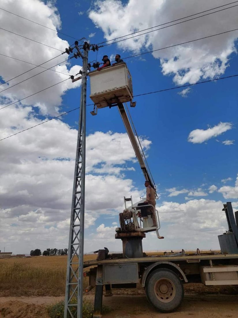 گوندەکانی سنووری خورماتوو بە دانانی ئینارە رووناک دەکرێنەوە