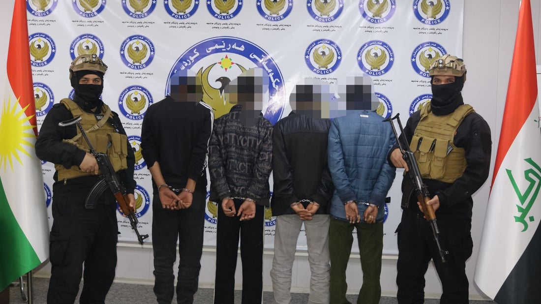 دوو قاسەی مزگەوت و گەراجێکیان بڕی؛ دەستگیر کران