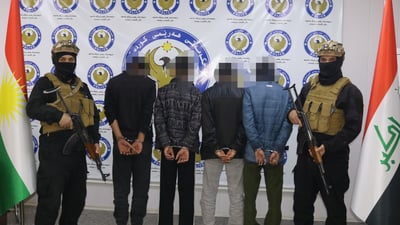 دوو قاسەی مزگەوت و گەراجێکیان بڕی؛ دەستگیر کران