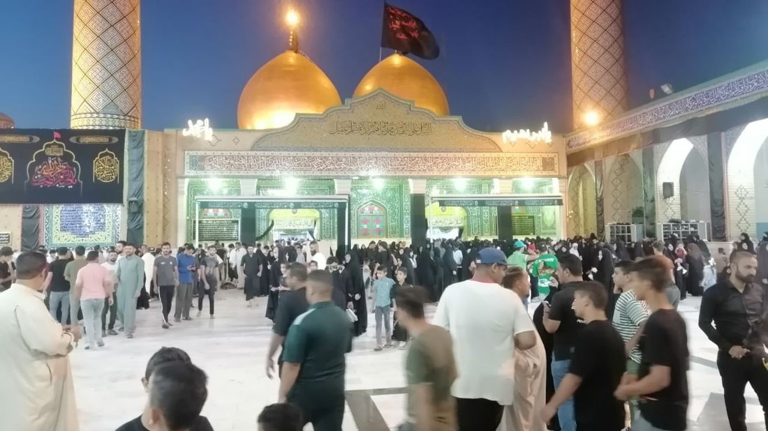 صور من المسيّب هذه الليلة.. الآلاف يحيون ذكرى وفاة أولاد مسلم بمشاركة 40 موكباً