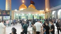 صور من المسيّب هذه الليلة.. الآلاف يحيون ذكرى وفاة أولا...