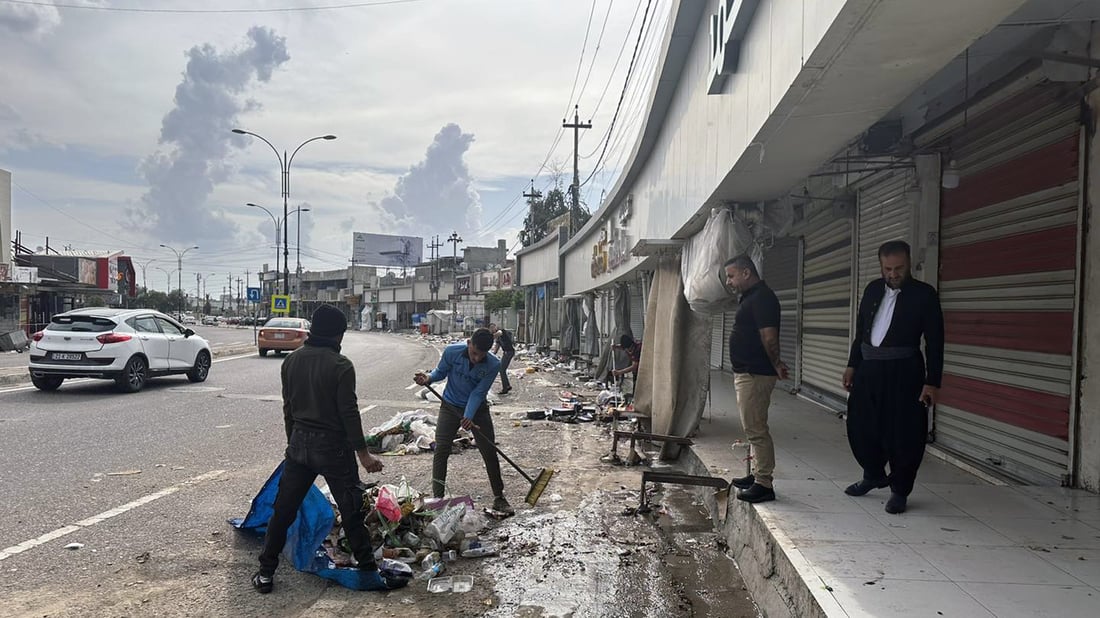 شاره‌وانیى كه‌ركوك هۆشداریدایه‌ دوكانداره‌كان