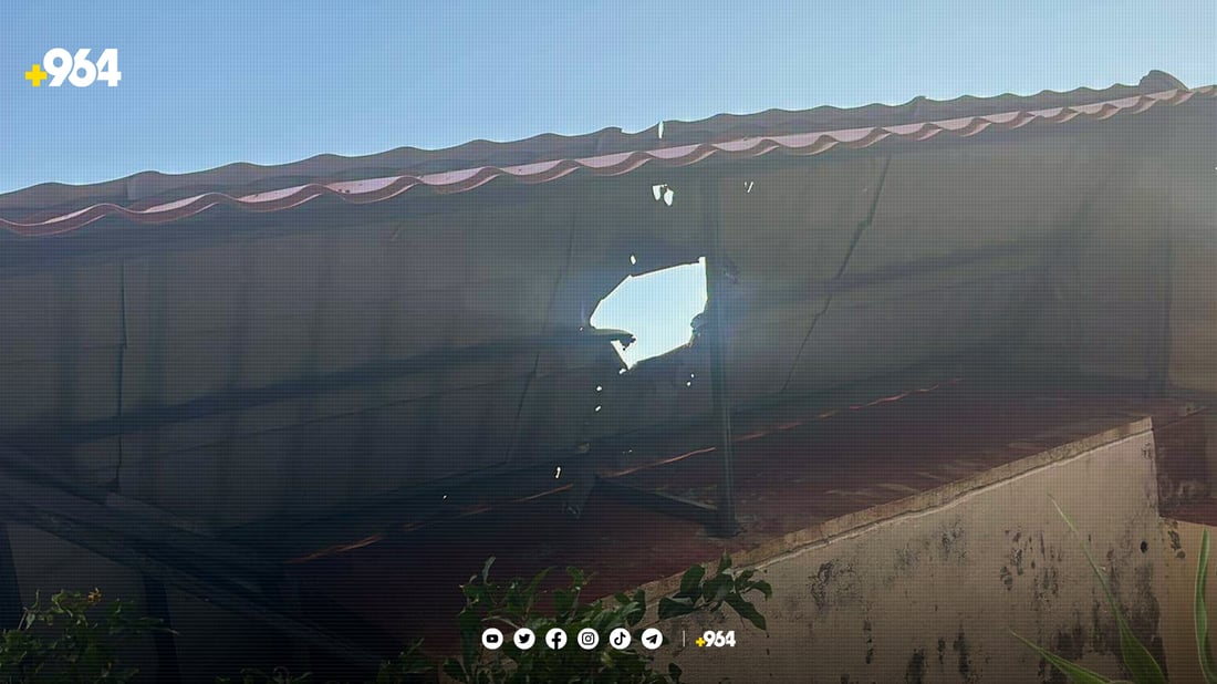 لە ئامێدی بۆمباران زیان بە ماڵی دوو هاوڵاتی دەگەیەنێت