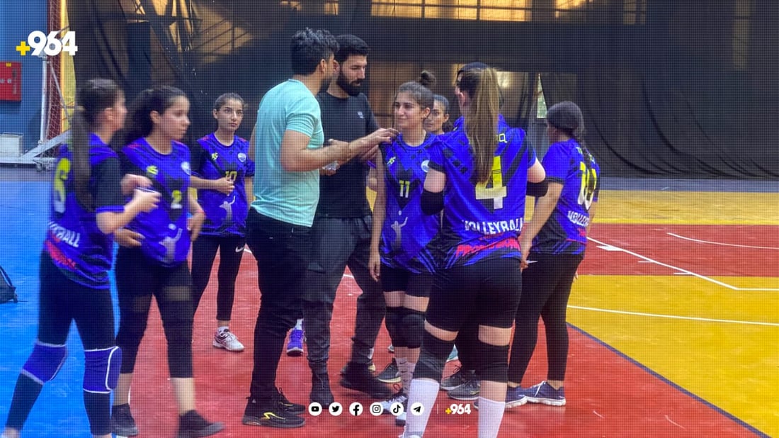 لە خولی بالەی عێراق سلێمانی و ئافرۆدێت و هەولێر بردیانەوە