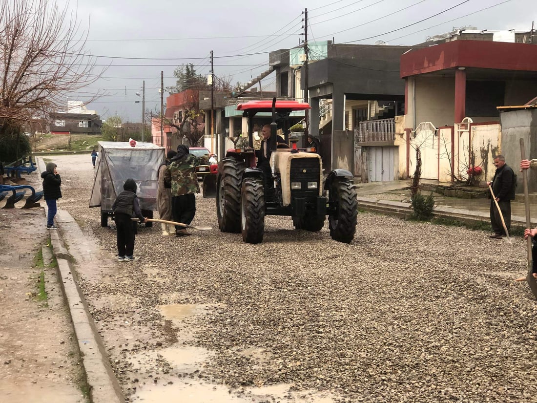 لە پیرەمەگروون 30 ماڵ گەڕەکەیان چەوڕێژ کرد