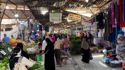 With over 2,000 shops, Al-Mafraq Market serves as one of Diyala’s largest trading hubs