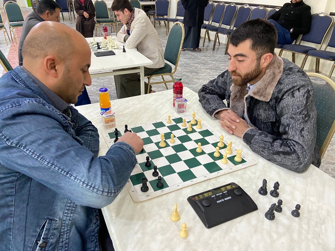 صور: “كِش ملك” في الضّلوعية.. أول بطولة شطرنج بمشاركة 20 لاعباً