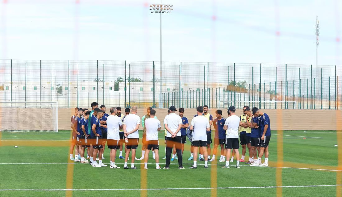 Photos: Iraqi football team gears up for Asian Cup round of 16