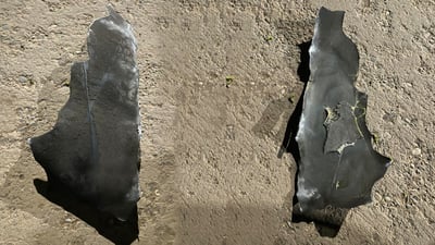 پاشماوه‌ى درۆنێكی ته‌قیو كاره‌باى به‌شێكی شه‌قڵاوه‌ى پچڕاند