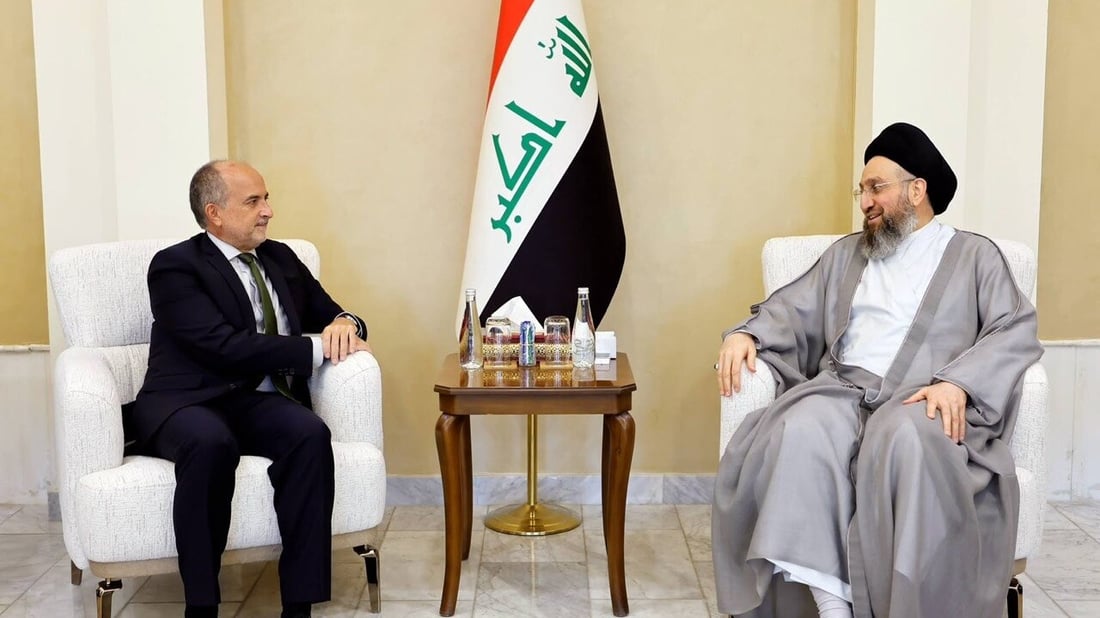 الحكيم لسفير فرنسا: إنهاء مهام التحالف دليل تعافي العراق ودحره لـ”داعش”