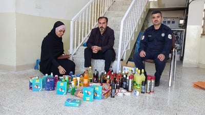 لیژنه‌یه‌ك له‌ گونده‌كانى سوورداش به‌دواى ماده‌ى به‌سه‌رچوودا ده‌گڕێت