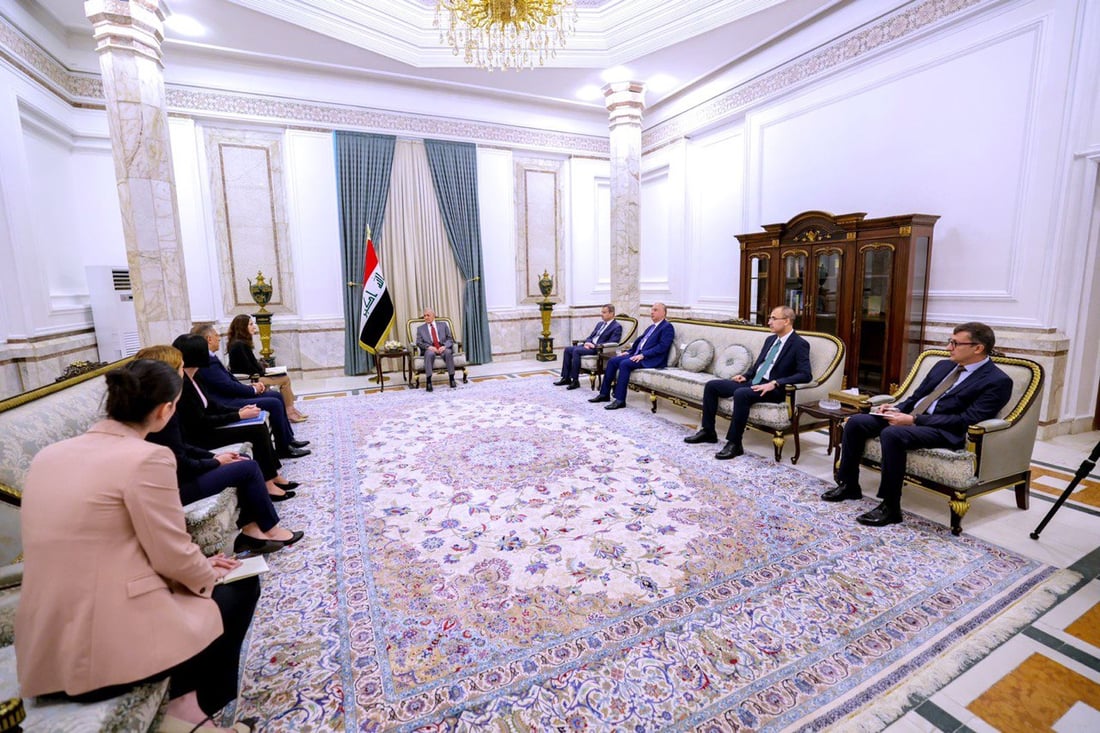 صور: لطيف رشيد يطلب من فريق الأمم المتحدة التحقيق بجرائم صدام حسين