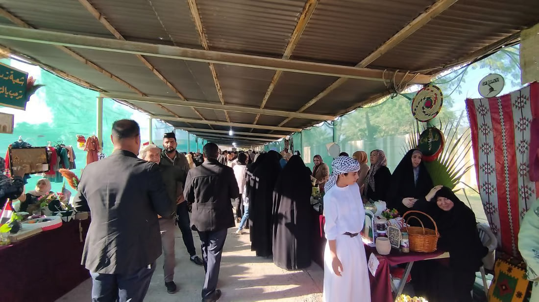Rural women’s exhibition showcases handicrafts and folklore in Babil