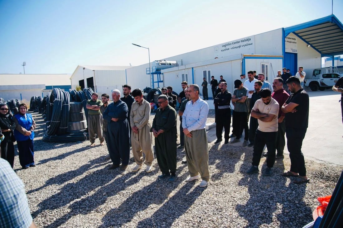 پاکێجی تەکنەلۆژی پێشکەوتووی ئاودێری بەسەر جوتیارانی هەڵەبجە دابەشکرا