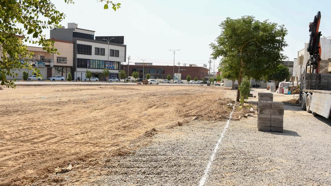 باخچەیەکی نوێ لە گەڕەکی جوتیاران دروست دەکرێت