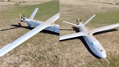 درۆنێک کەوتەخوارەوە و نەتەقییەوە