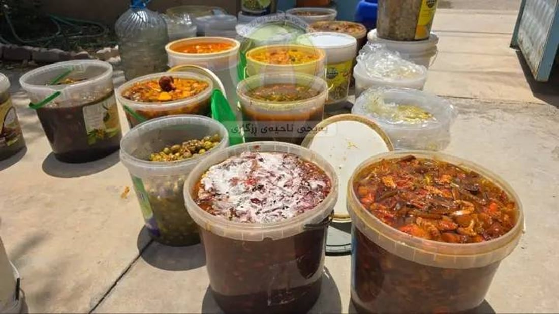 600 کیلۆ ترشیات لە ماڵێکدا گیرا 