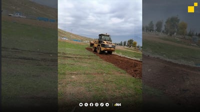 خێرخوازان رێگای ناو گۆڕستانی سەیدسادق تێکەڵەڕێژ دەکەن