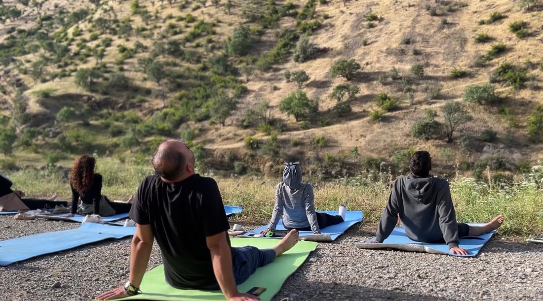 صور: شباب الجنوب يستكشفون حلبجة.. 3 أيام صمت إلا من صوت الطبيعة