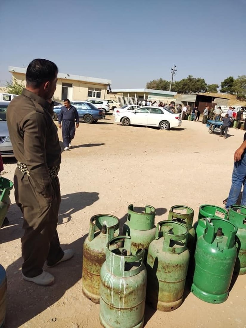 14 رۆژە قەیرانی غاز لە کۆیە بەردەوامە