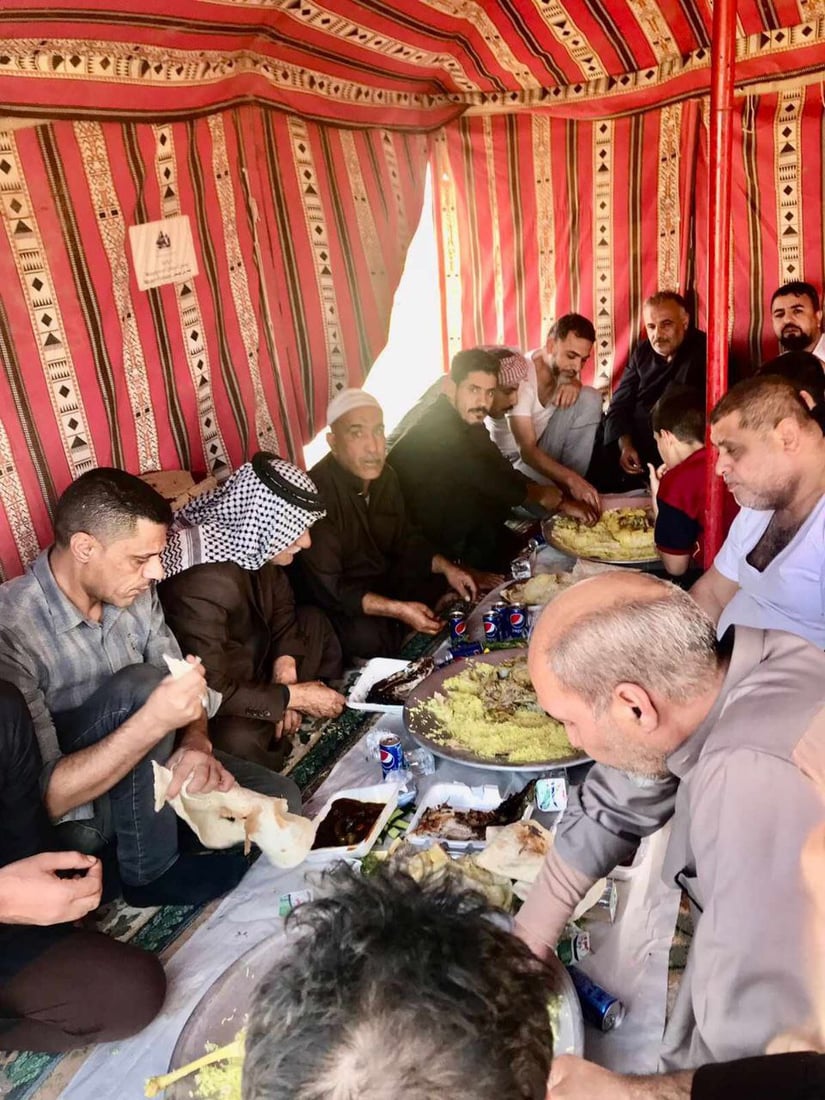 صور من كشتات الشتاء في بادية السماوة هذه الأيام.. كبسة وسمك والموبايل ممنوع