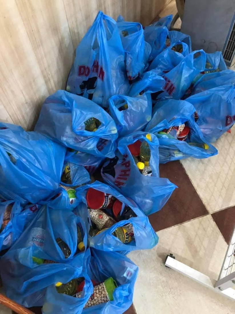 Kirkuk’s Donate 1000 Dinars campaign provides food packages to families in need