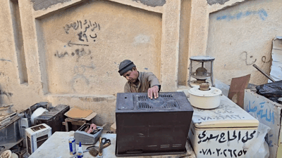 Souq Al-Shuyukh man keeps homes warm with affordable kerosene heater repairs